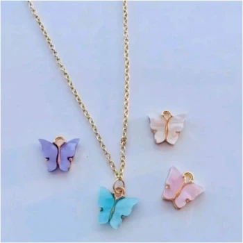 گردنبند دخترانه زنانه پروانه ای