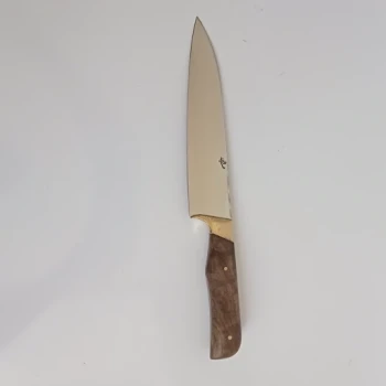 چاقو راسته آشپزخانه استیل فولاد زنجان استاد فرخی