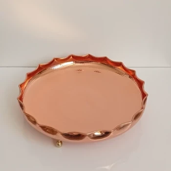 شیرینی خوری جدید مسی گلبرگ نانو شده زنجانیها