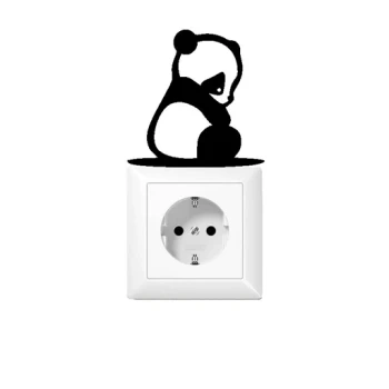برچسب کلید و پریز طرح  پاندا کد 2