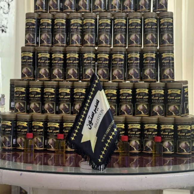 سیر سیاه سیرستون ۵عدد قوطی ۲۰۰ گرمی