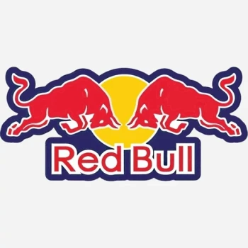 برچسب استیکر بدنه خودرو طرح Red Bull