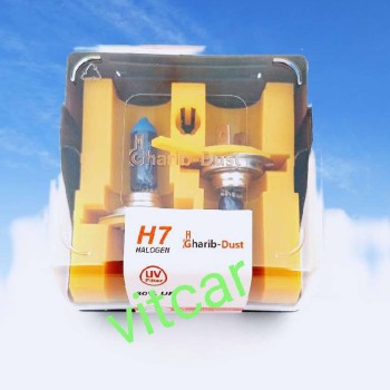 لامپ نور پایین و نور بالا سفید بسته 2عددی، 100وات. ویتکار