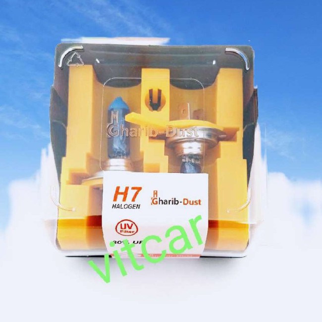 لامپ نور پایین و نور بالا سفید بسته 2عددی، 100وات. ویتکار