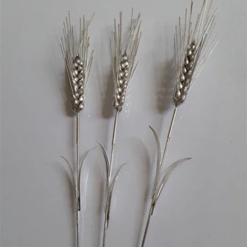 سنبل مسی درجه یک زنجان با روکش نقره ای 3 عددی با کیفیت بسیار عالی 
