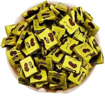 تافی شکلات چهار گوش آیدین 500 گرم