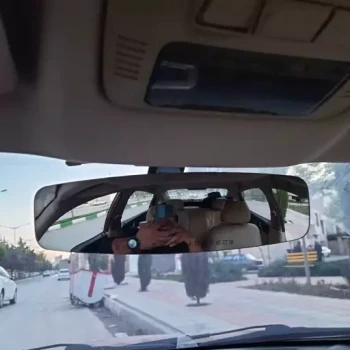 آینه کرو ولوویی پایه ثابت 