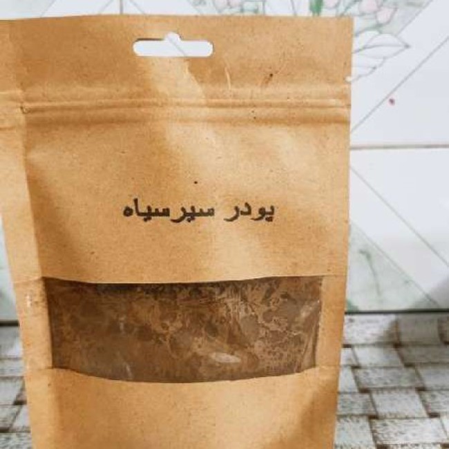 پودرسیرسیاه تهیه شده از سیر سیاه سیرستون