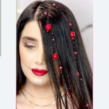 گیره مو یلدایی گیره مو دخترانه باف مو