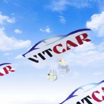 لامپ چراغ پلاک و سِکِن ال ای دی سفید یخی. ویتکار