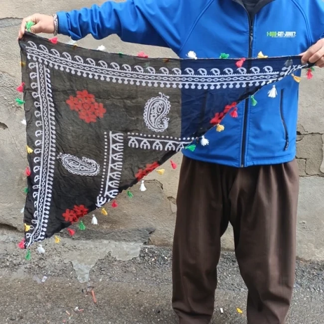 روسری هوری کردی   روسری کردی