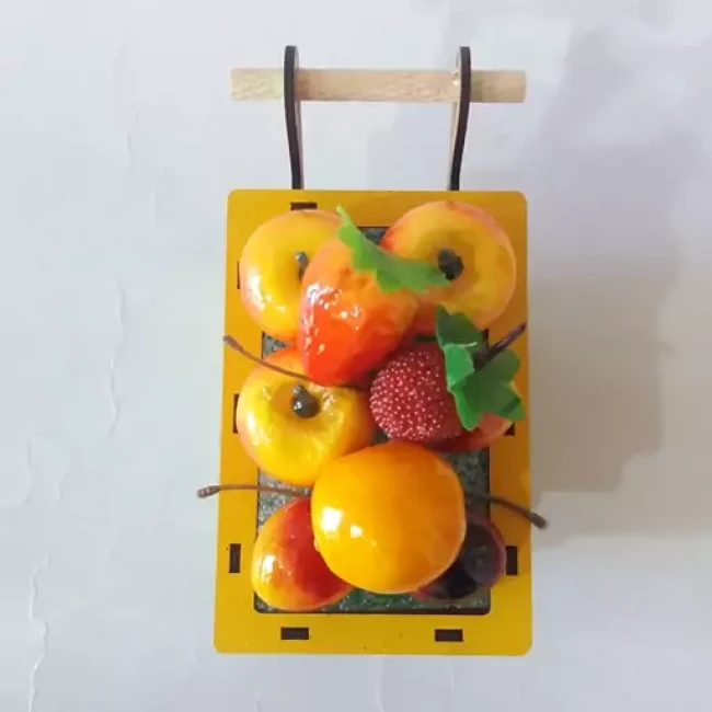 چرخ طحافی چوبی دست ساز