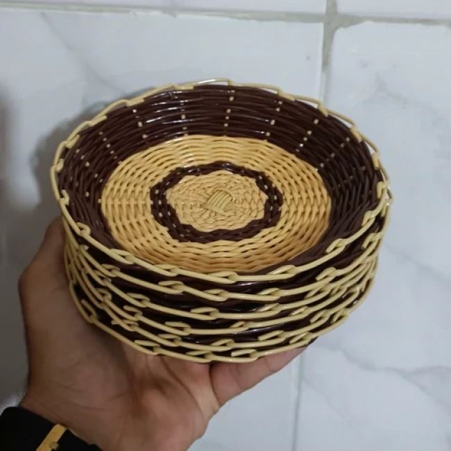 جاسبزی پلاستیکی ست شش تایی