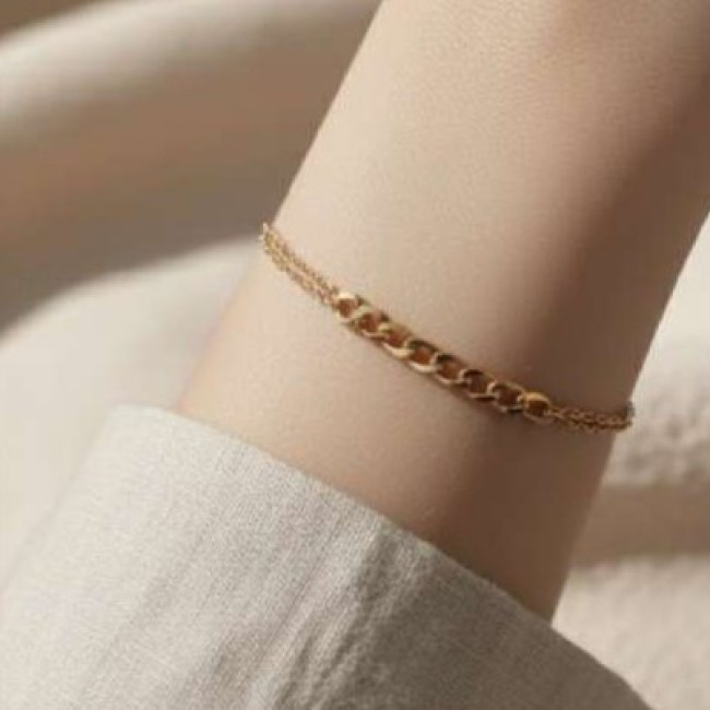 دستبند زنانه دخترانه دستبند استیل کیفیت عالی