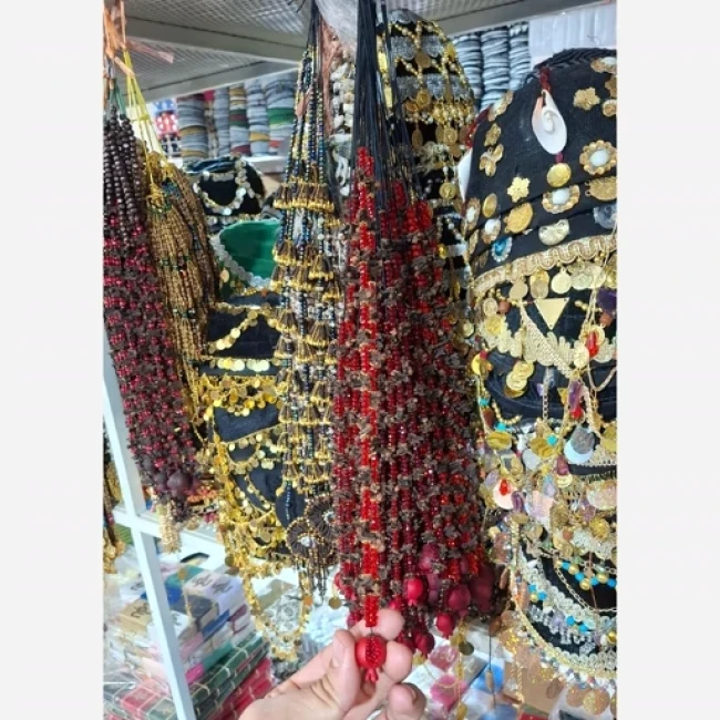 گردنبند انار میخک دست ساز