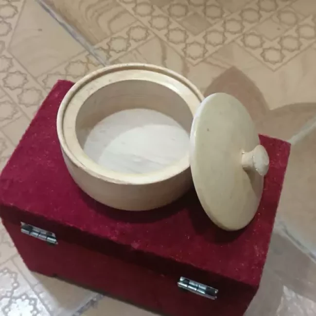 قندان چوبی دست ساز 
