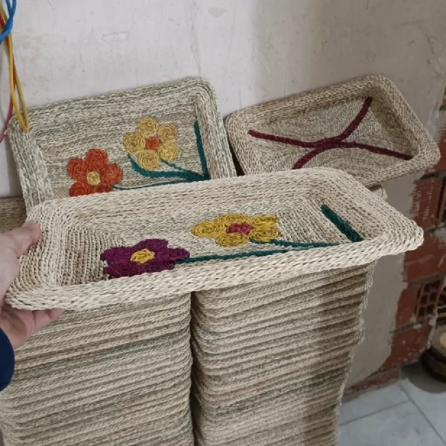 سینی ریسه ای دست ساز  شیک و طرح جدید