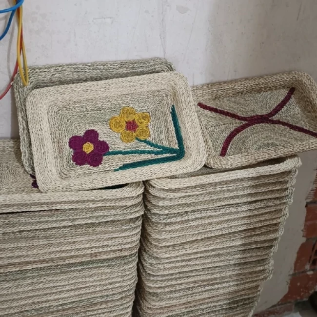 سینی ریسه ای دست ساز  شیک و طرح جدید