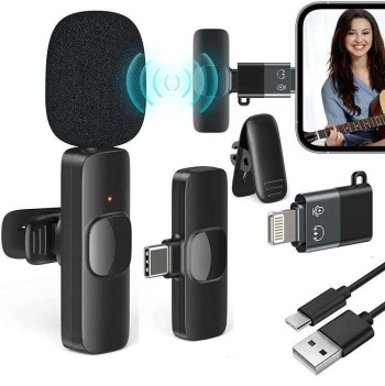 میکروفون یقه ای تایپ سی و لایتنینگ مدل K8