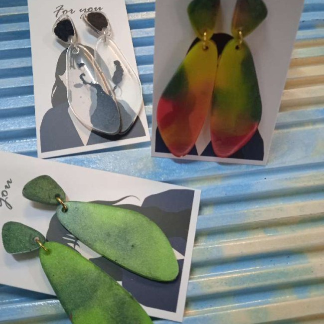 گوشواره بال سنجاقکی