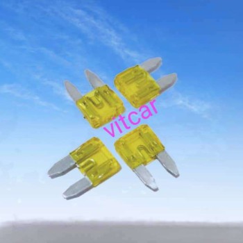 پژو 206 / فیوز 2شاخ کوچک شیشه ای بسته 50 عددی.ویتکار