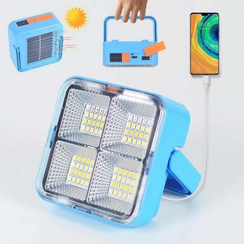چراغ شارژی و خورشیدی مدل LED Convenient Charging Light