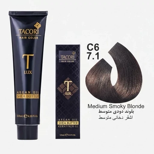 رنگ مو تاکوری C6 دودی 125میل گیاهی
