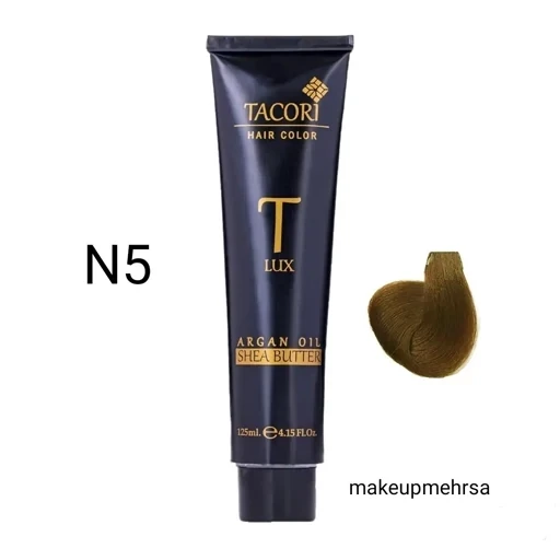 رنگ مو ی بلوند تیره n5 رنگمو گیاهی tacori انواع پودر دکلره اکسیدان پودردکلره اولاپلکس رنگ واریاسیون موجوده
