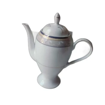 قوری صبحانه خوری چینی پردیس سایز بزرگ طرح سلطنتی 