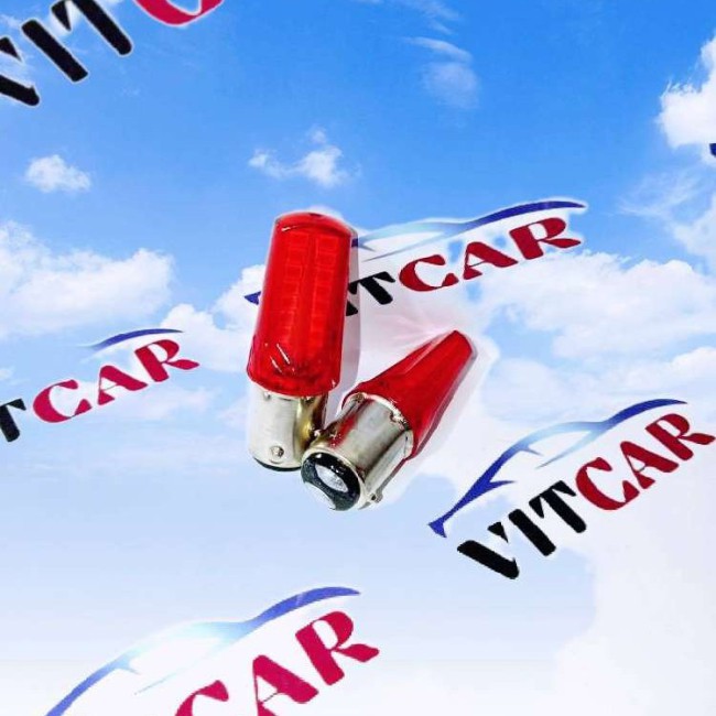 لامپ چشمک زن تک کنتاک قرمز، بسته 2عددی.