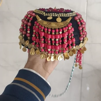 کلاه کردی زنانه و دخترانه دست ساز طرح جدید