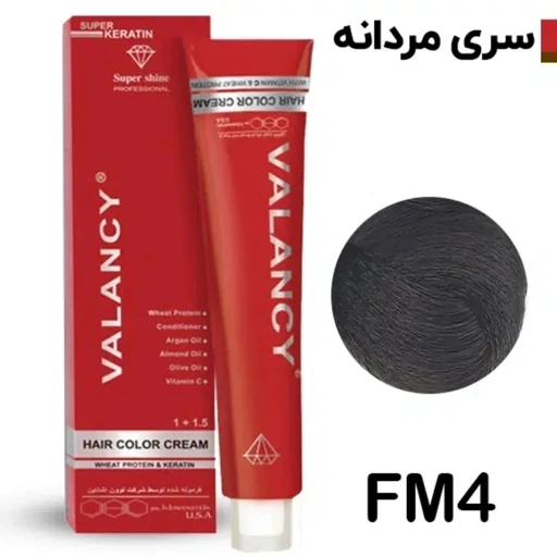 رنگ مو مردانه fm4 پوشش موهای سفید والنسی