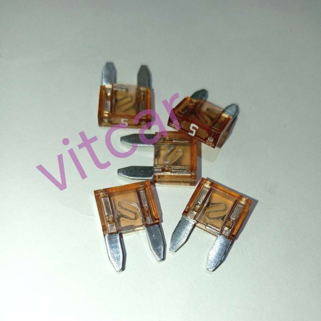 فیوز 5 آمپر پژو 206،محصول اروپایی بسته 10عددی. ویتکار
