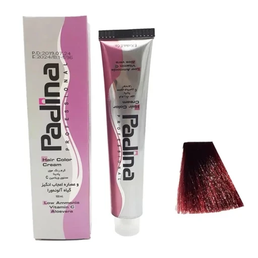 رنگ مو قرمز آلبالویی 5 پادینا 100 میل