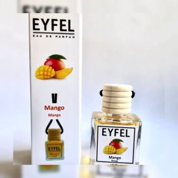 خوشبوکننده ایفل بسته صد عددی شیشه ای سایز آویز رایحه انبه و طالبی