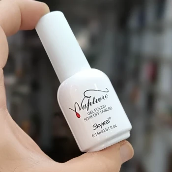 تاپ کات ژل یووی 15 میل uv کاشت ناخن Top coat  
