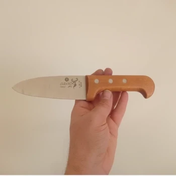 چاقو سلاخی سایز 2 استیل فولاد گوزن نشان 