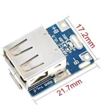 ماژول پاوربانک مینی با سوکت micro usb 