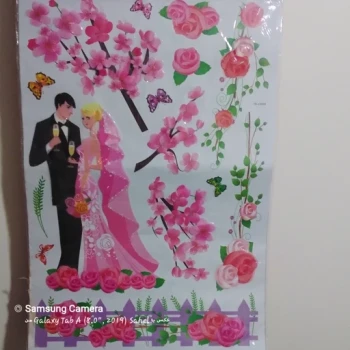 برچسب یا استیکر سه بعدی سایز بزرگ و درجه یک و باکیفیت