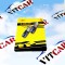 لامپ چشمک زن ال ای دی چراغ کوچک و سِکِن مدل قرمز و سفید. ویتکار