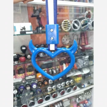 اویز تزئینی سوریکاوا جنس اصلی ضخیم، آویز قلب شاخدار آینه خودرو، بکسل بند خودرو