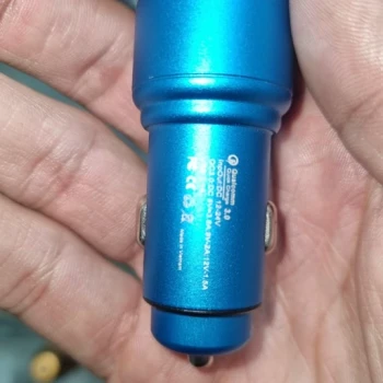 شارژر فندکی فست شارژ چراغدار خودرو مدل پایونر دو پرت یک پورت فست ی پورت معمولی 