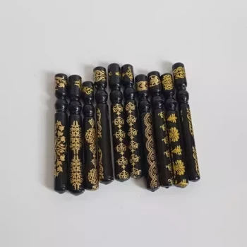 سرمه دان مدادی چوبی مشکی رنگ با کیفیت عالی