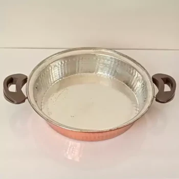 ماهیتابه مسی سایز 3 دو دسته نانو شده