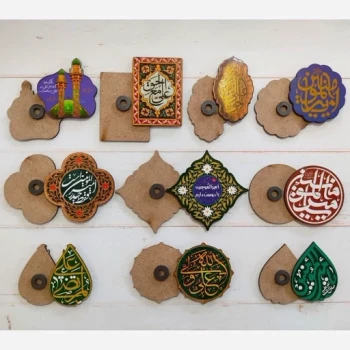 مگنت طرح علوی مناسب جشن غدیر رندوم ارسال میشه میلاد حضرت علی علیه السلام هدیه و گیفت 