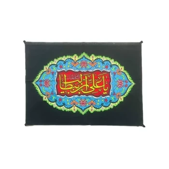 پرچم سردری طرح شهادت امام علی علیه السلام اندازه 65 در 45 سانت شب های قدر