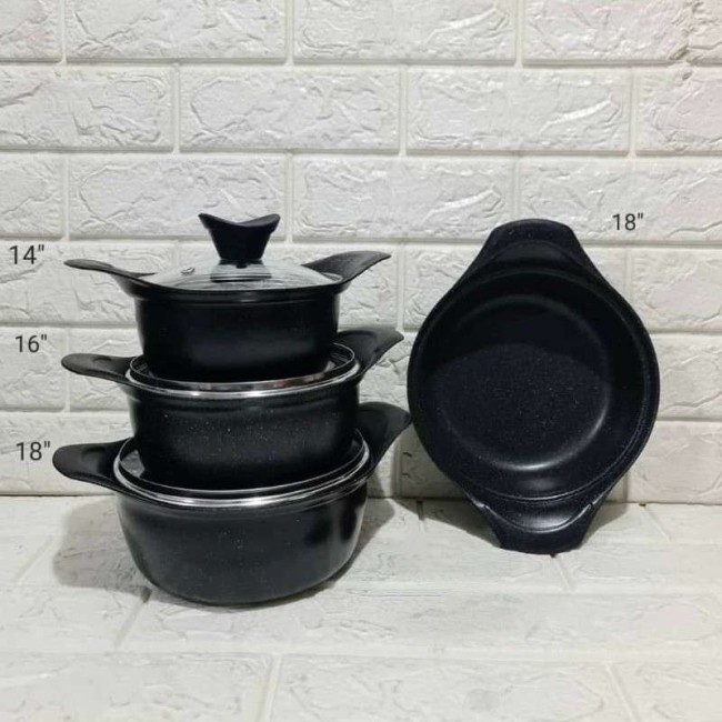 سرویس قابلمه گرانیتی دانشجویی فورج ۷پارچه