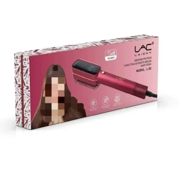 برس حرارتی لاک اورجینال با باد ملایم   LAC ORIGINAL PROFESSIONAL 52  المنت های سرامیکی نانو   دیجیتالی با صفحه نمایشگر  
