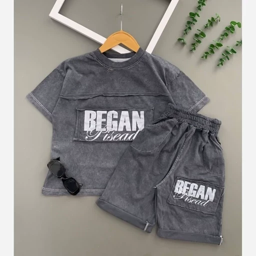 تیشرت شلوارک اسپرت سنگ شور