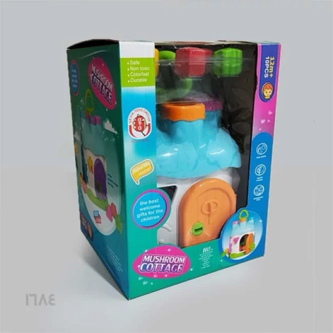 بازی آموزشی مدل کلبه هوش قارچی mushroom cottag